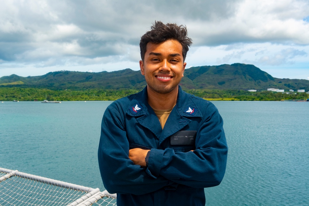 USS Tulsa (LCS 16) Sailor in the Spotlight – Mineman 3rd Class Salvador Gallardo