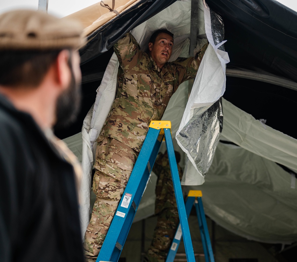 Ramstein Airmen generate warmth to combat cooler weather
