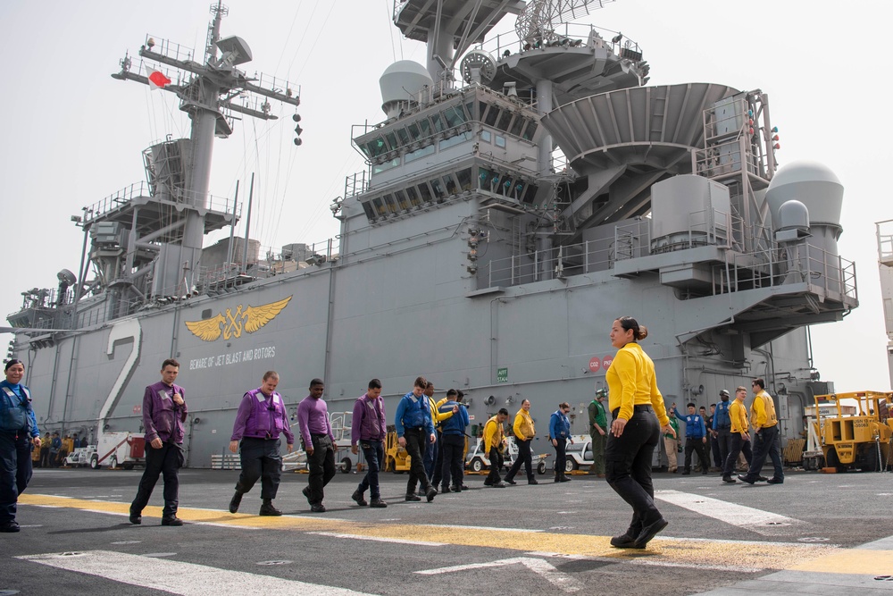 USS Essex Underway Operations