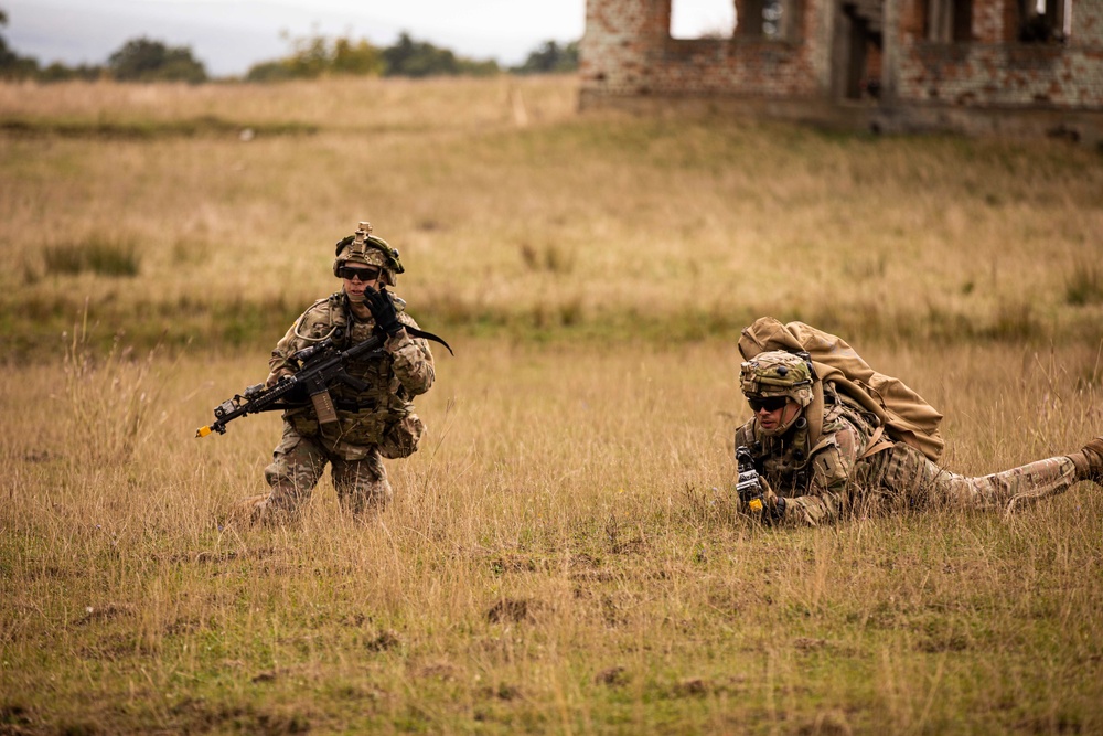 1st Infantry Division builds multinational partnerships with allied training in Romania