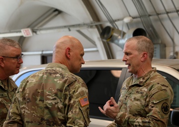 USARC Deputy Commanding General observes USACAPOC(A) JLTV training