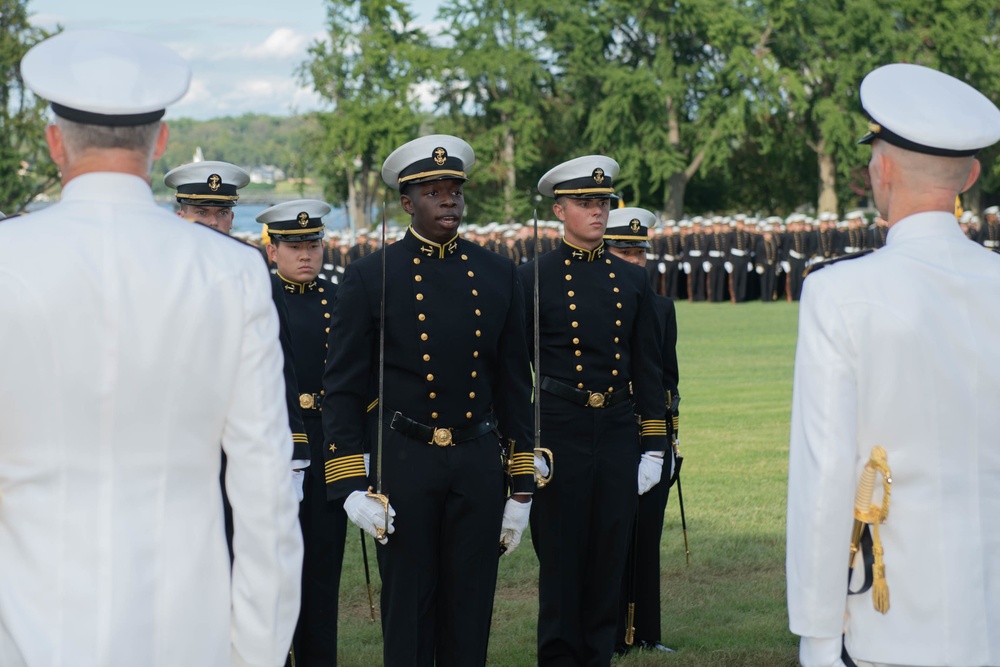 US Naval Academy formal parade