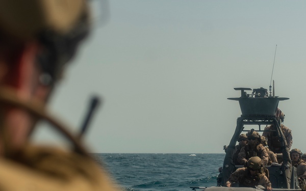 11th MEU RHIB detachment conducts maritime navigation training with USCG AIT
