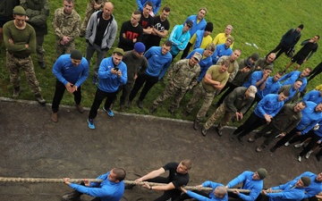 NATO allies and partner countries build relationships through sports competition