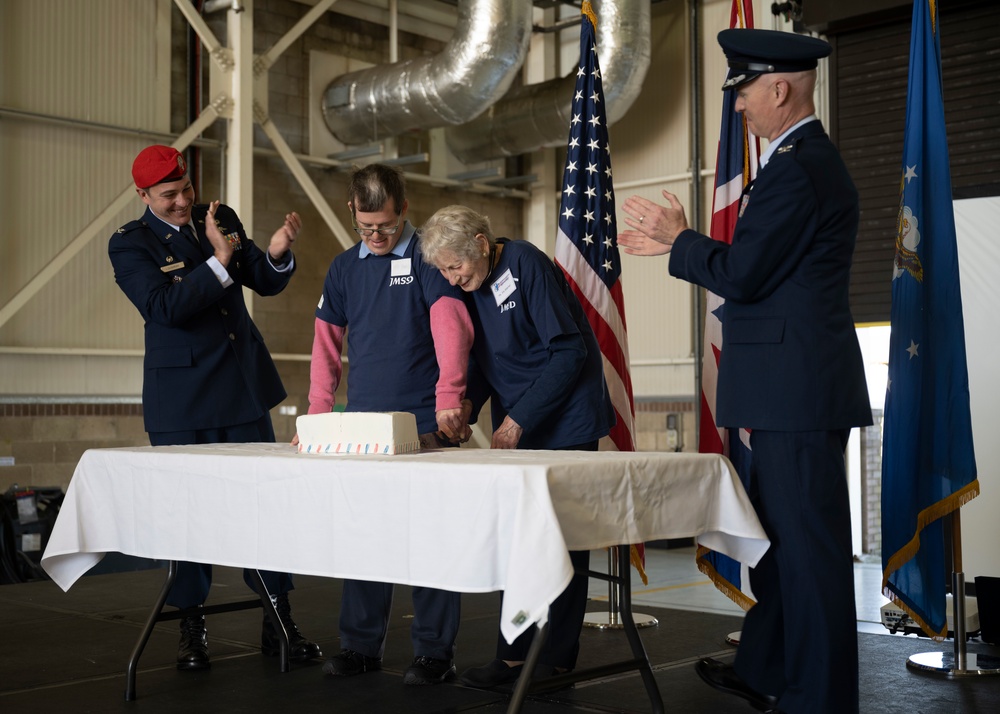 RAF Mildenhall hosts 39th annual Joann Mann Special Sports Day