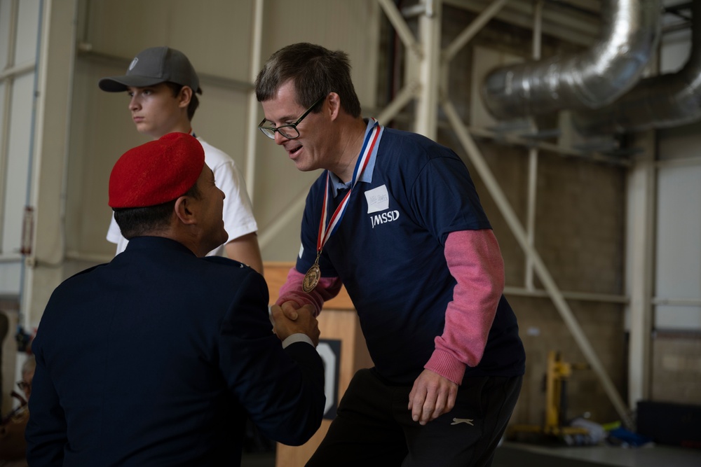 RAF Mildenhall hosts 39th annual Joann Mann Special Sports Day