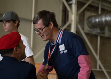 RAF Mildenhall hosts 39th annual Joann Mann Special Sports Day