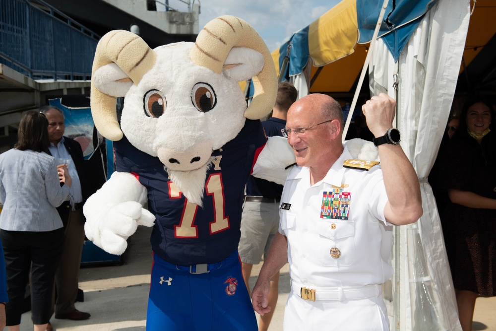 U.S. Air Force visits U.S. Naval Academy