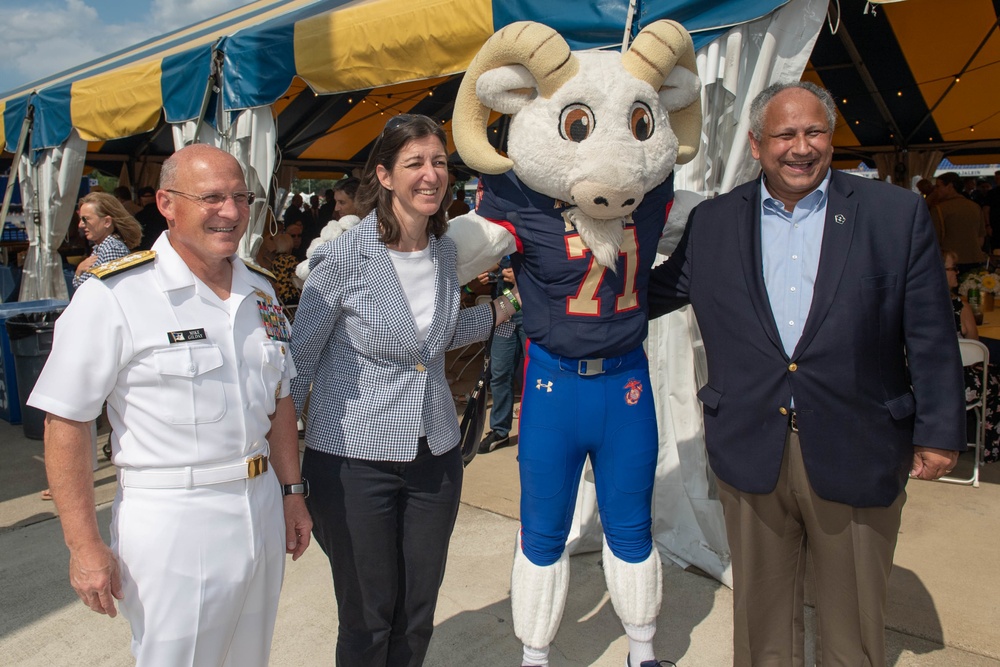 U.S. Air Force visits U.S. Naval Academy