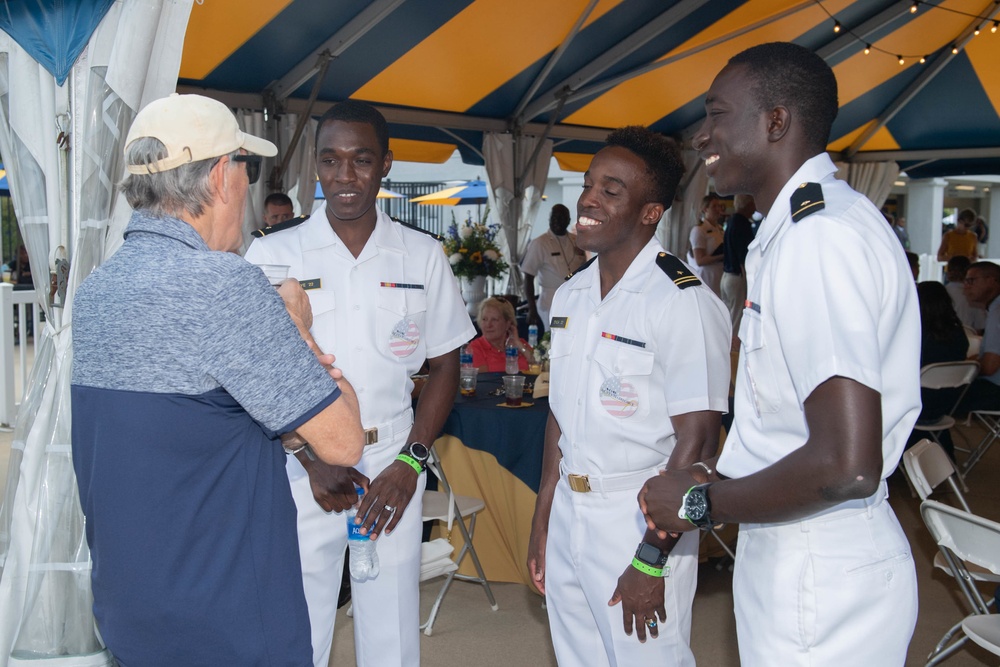 U.S. Air Force visits U.S. Naval Academy