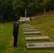 U.S. Army Soldier participates in a Staff Ride at the Flossenbuerg Concentration Camp Memorial