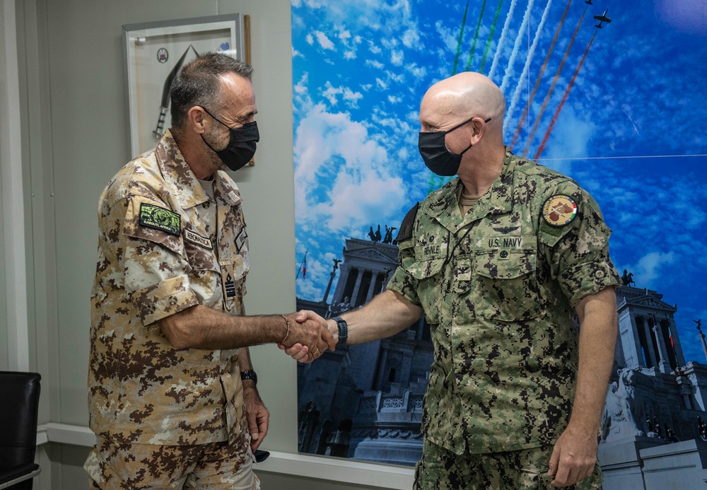 Camp Lemonnier visits Italian Military Support Base, Djibouti