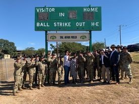 3d Cavalry Regiment dedicates field to Tal Afar, gold star family joins