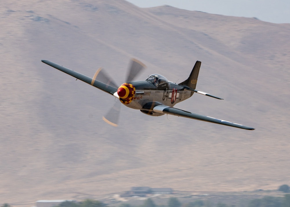 F-35A Demo Team flies at the Reno Air Races