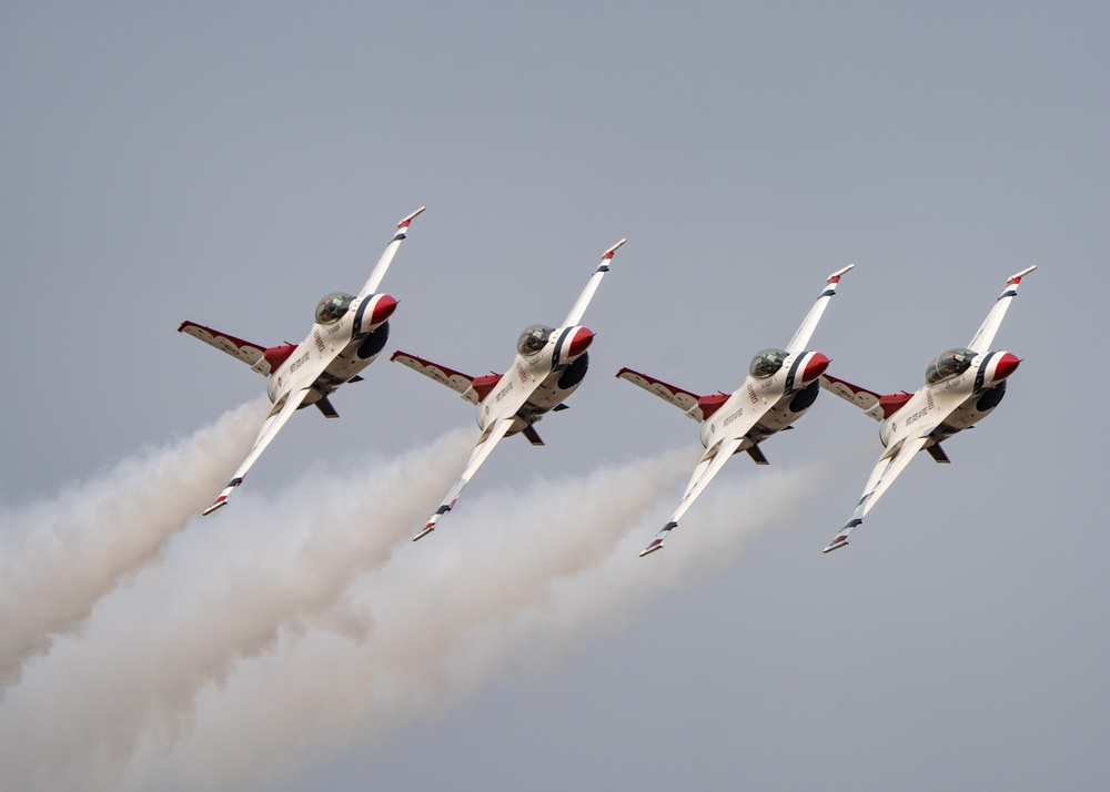 F-35A Demo Team flies at the Reno Air Races