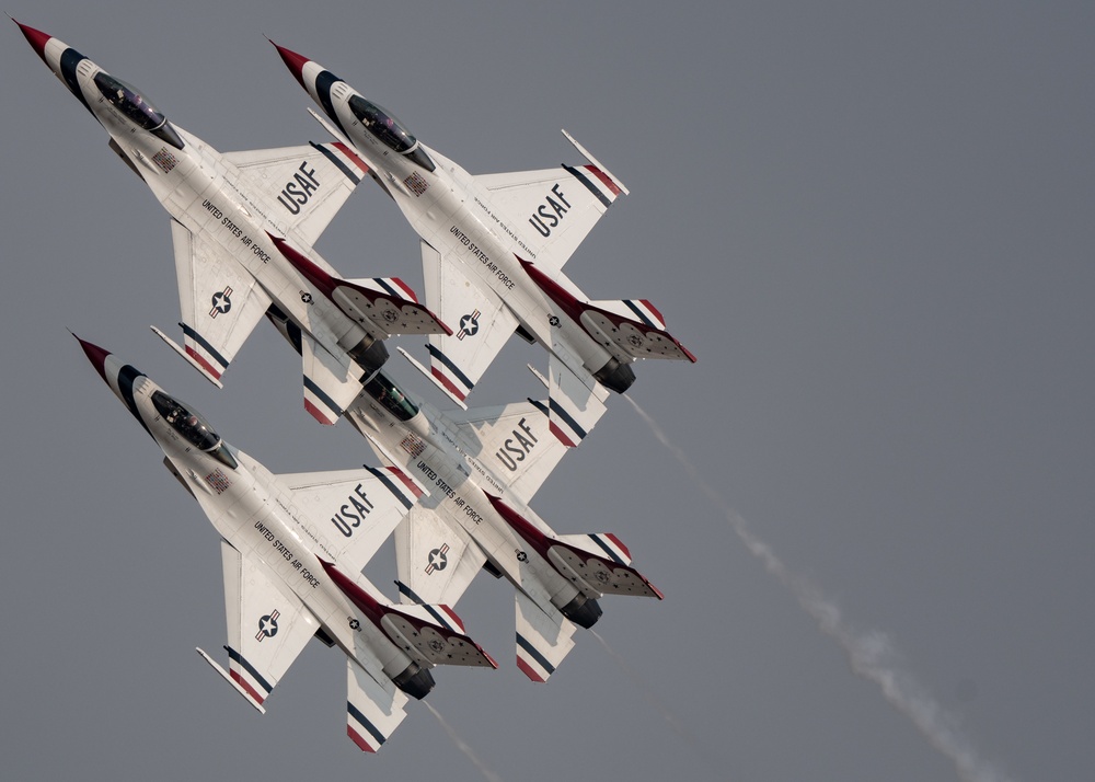 F-35A Demo Team flies at the Reno Air Races