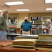 Museum volunteers visit special collections facility