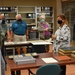 Museum volunteers visit special collections facility