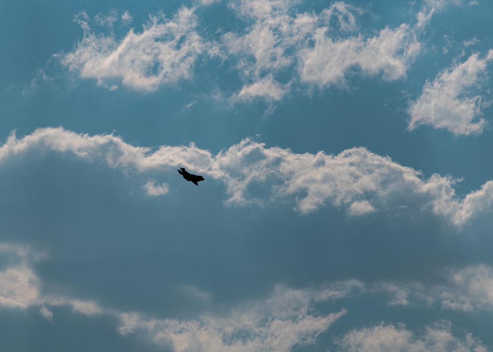 U.S. Air Force F-35A Demonstration Team performs at the 2021 Reno Air Races