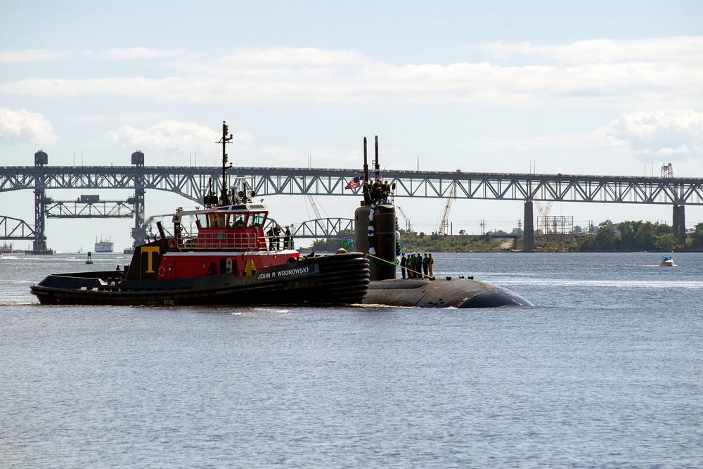 USS Montpelier Homecoming
