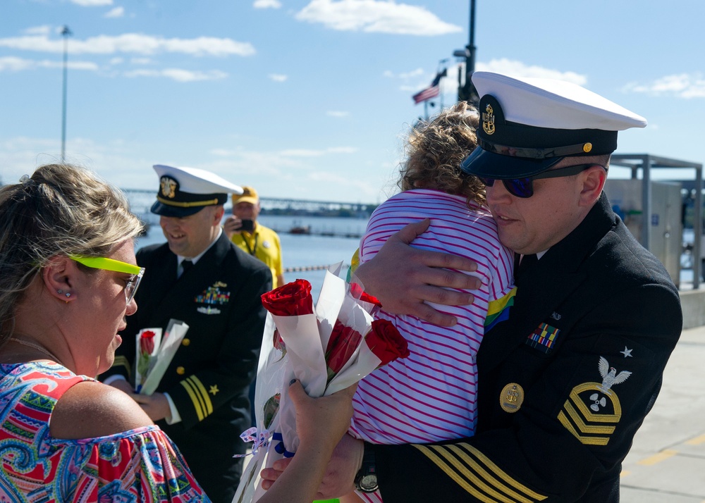 USS Montpelier Homecoming
