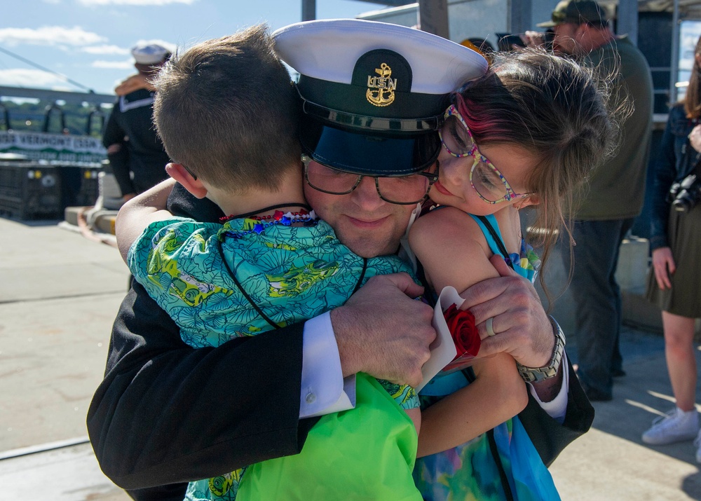USS Montpelier Homecoming
