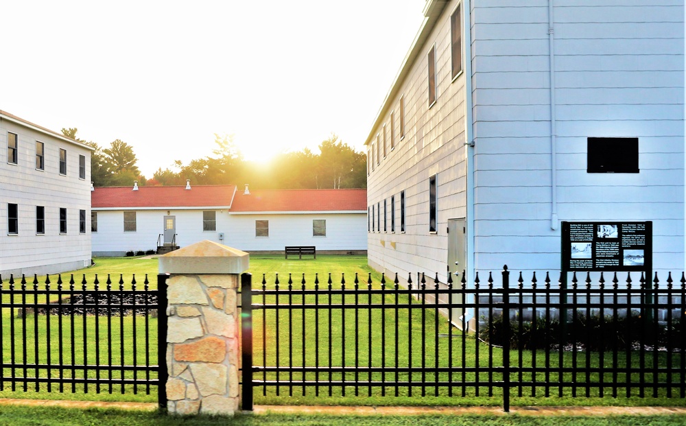 Fort McCoy's historic Commemorative Area