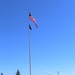 American Flag and Fort McCoy