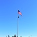 American Flag and Fort McCoy