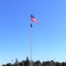 American Flag and Fort McCoy