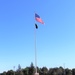 American Flag and Fort McCoy