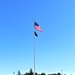 American Flag and Fort McCoy