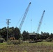 Construction of new bridge continues at Fort McCoy