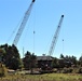 Construction of new bridge continues at Fort McCoy