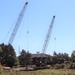 Construction of new bridge continues at Fort McCoy
