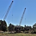 Construction of new bridge continues at Fort McCoy
