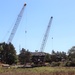 Construction of new bridge continues at Fort McCoy