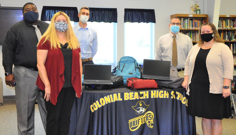 Dahlgren Donates Laptops to Local School Districts