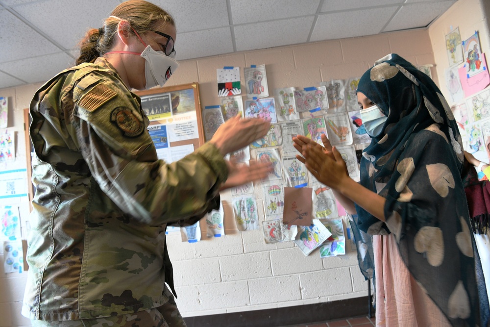 TF Liberty Airmen support medical isolation dormitory