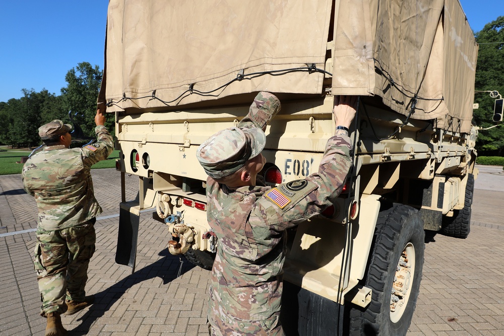 John Deere Employees Donate School Supplies for NC Guard Families