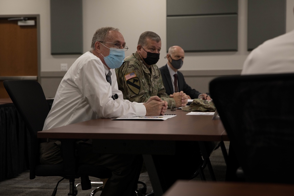 NSC Deputy Homeland Security Advisor visits Task Force Eagle