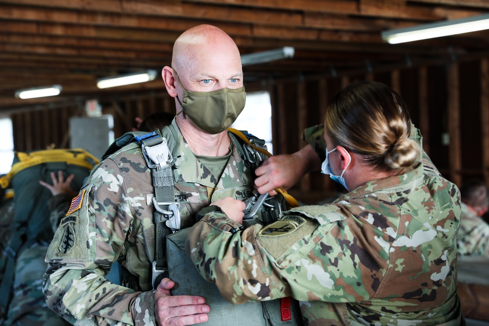 USACAPOC(A) August 2021 Fort Bragg, N.C., airborne operations