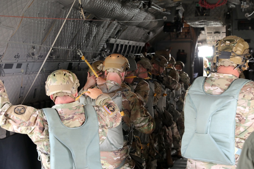 USACAPOC(A) August 2021 Fort Bragg, N.C., airborne operations