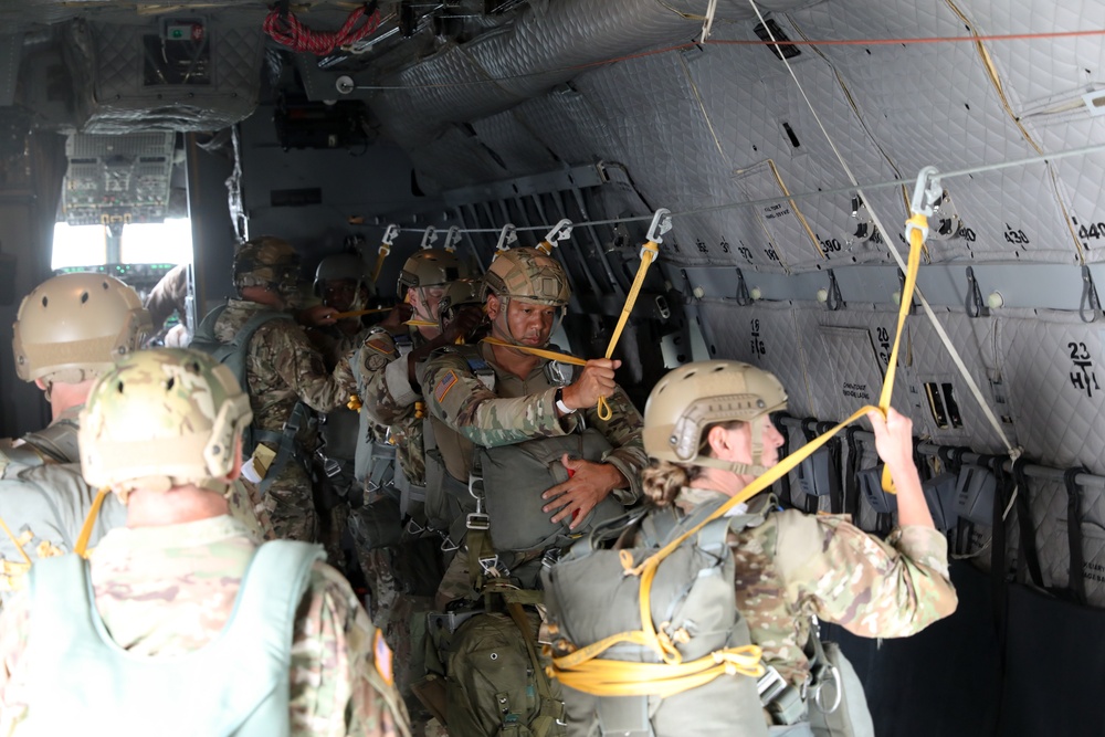 USACAPOC(A) August 2021 Fort Bragg, N.C., airborne operations