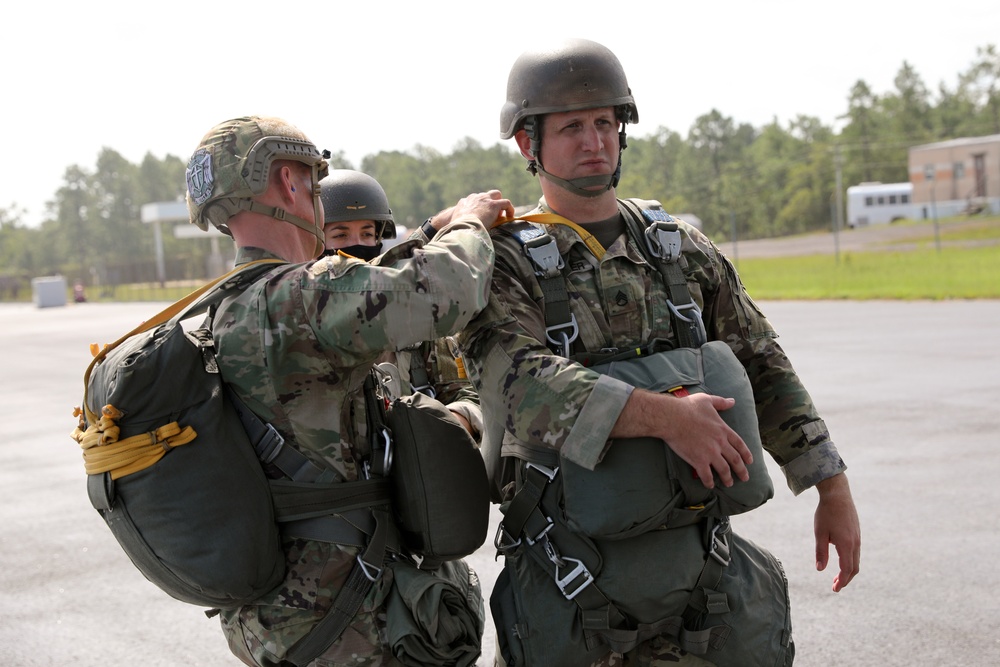 USACAPOC(A) August 2021 Fort Bragg, N.C., airborne operations