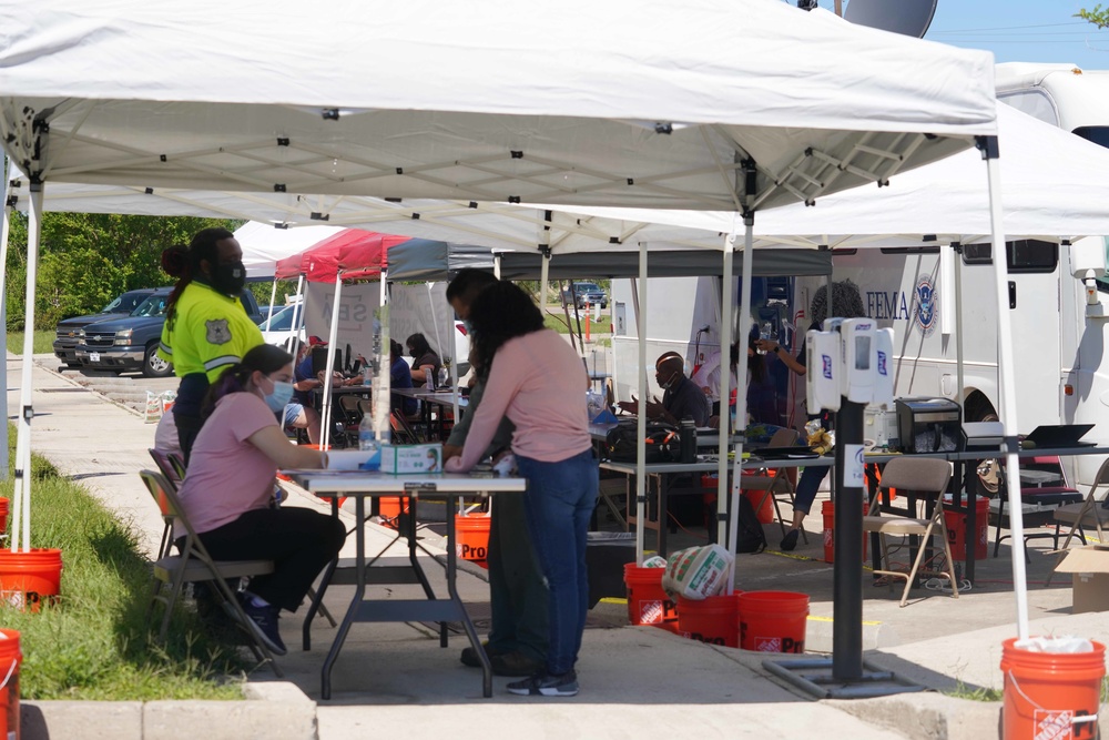 Hurricane Ida: Golden Meadows Disaster Recovery Center
