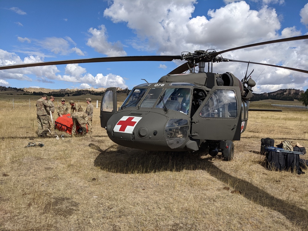 Nebraska National Guard wildfire fight