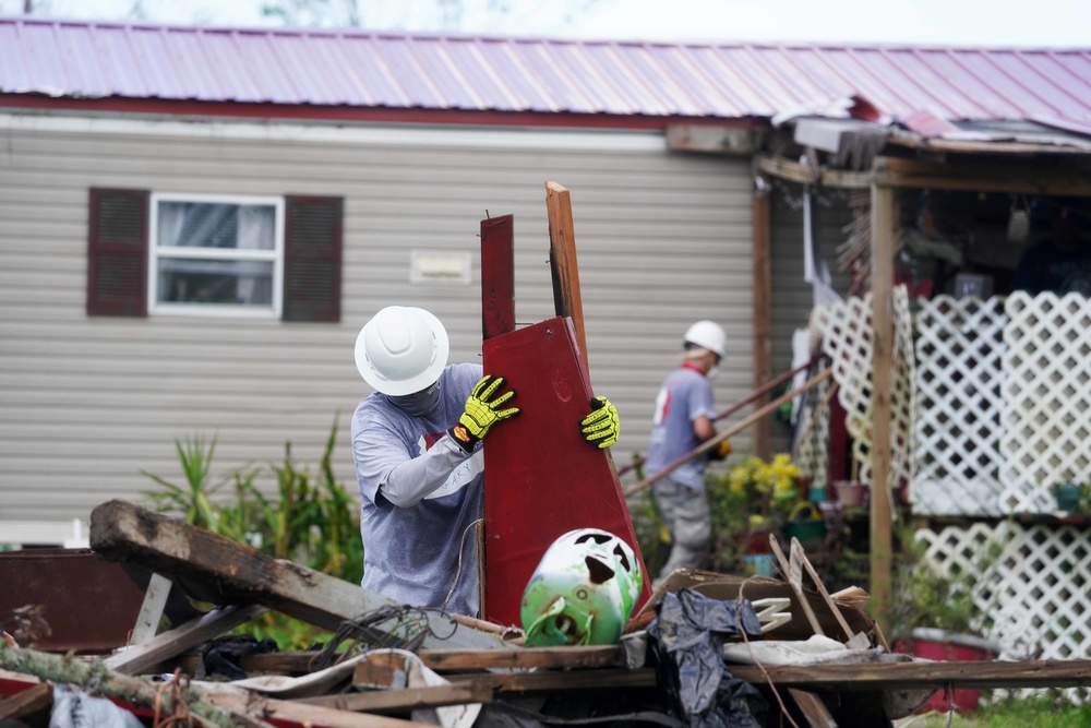 Hurricane Ida: Rubicon Clean Up Crews - Boutte, La.