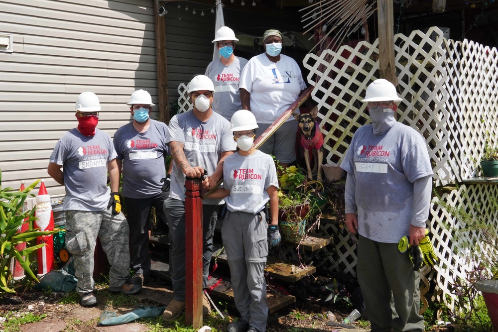 Hurricane Ida: Rubicon Clean Up Crews - Boutte, La.