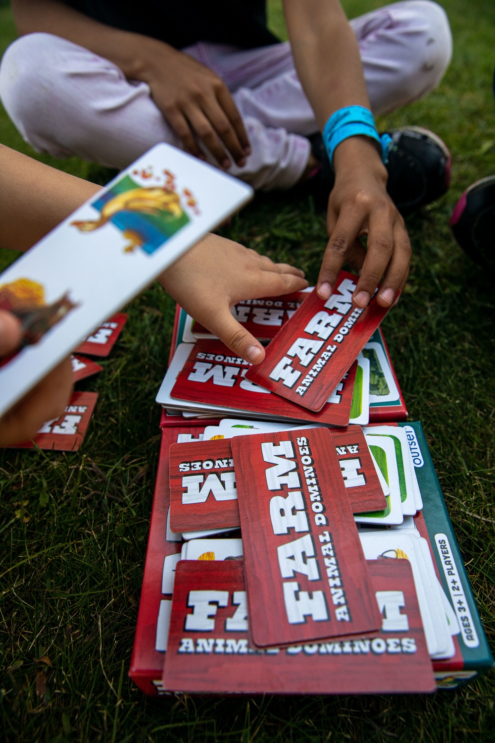 Activities on Fort McCoy for Afghan Children